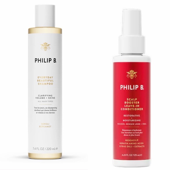 Philip B Other - PHILIP B. Scalp Booster shampoo and Leave-In Conditioner
